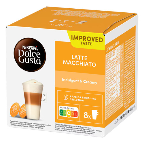 Nescafe latte macchiato - macchiato,