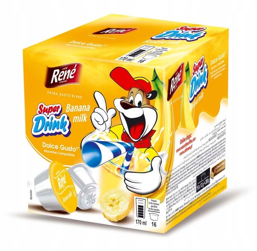 Rene banana milk drink - milk,
