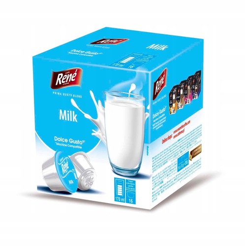 Rene milk dolce gusto - milk,