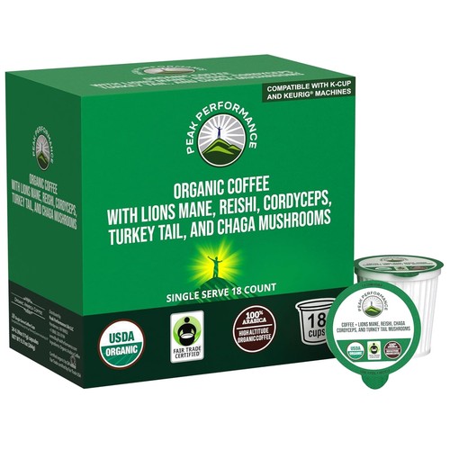 Organic mushroom coffee pods - mushroom,