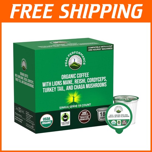 Organic mushroom coffee pods - organic,